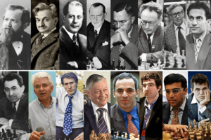 The world chess champions.