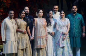 The Ambani Family (Her Married Family).