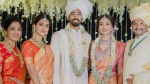Who all are there in Pooja Hegde family?