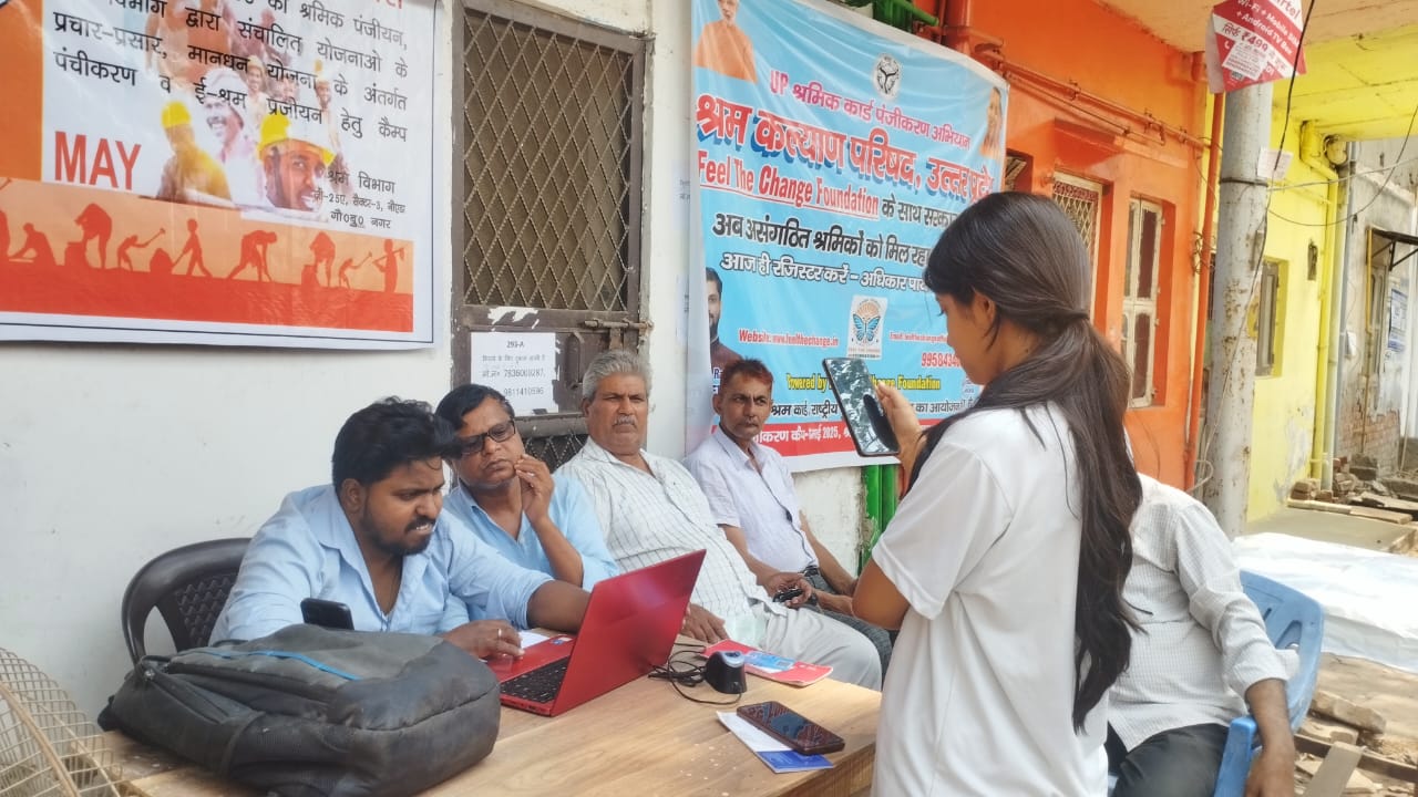 Feel The Change Foundation On Labour day