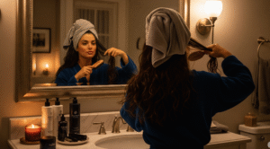Hair Care : Hair care at night