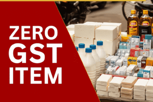Zero GST Item