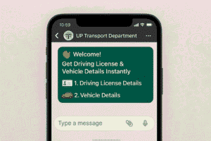 UP Transport Department WhatsApp Chatbot
