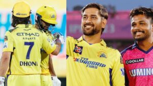 IPL 2026 Trade Rumors : MS Dhoni, Ravindra Jadeja, and Sanju Samson in Shock CSK–RR Swap Talk