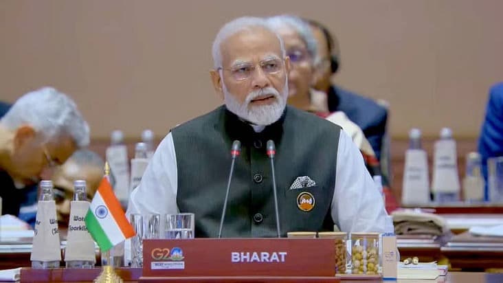 G20 સમિટ સત્ર 2માં પ્રધાનમંત્રીનું નિવેદન