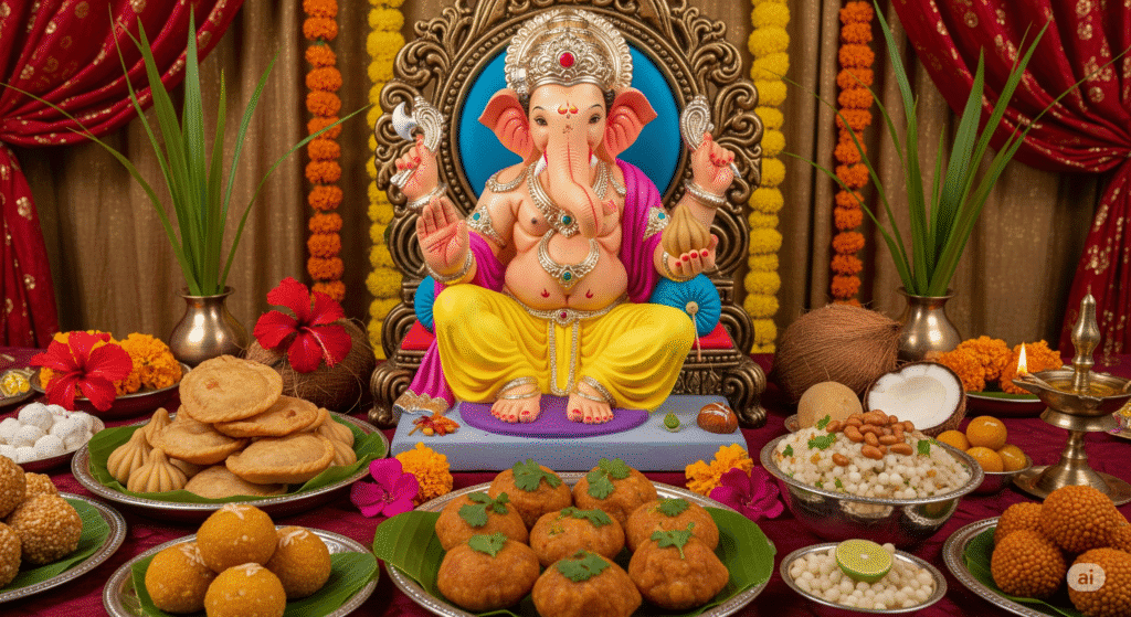 Ganesh Chaturthi 2025 : तिथि और 6 अनमोल महाराष्ट्रीयन व्यंजन जो उत्सव को बनाते हैं अविस्मरणीय