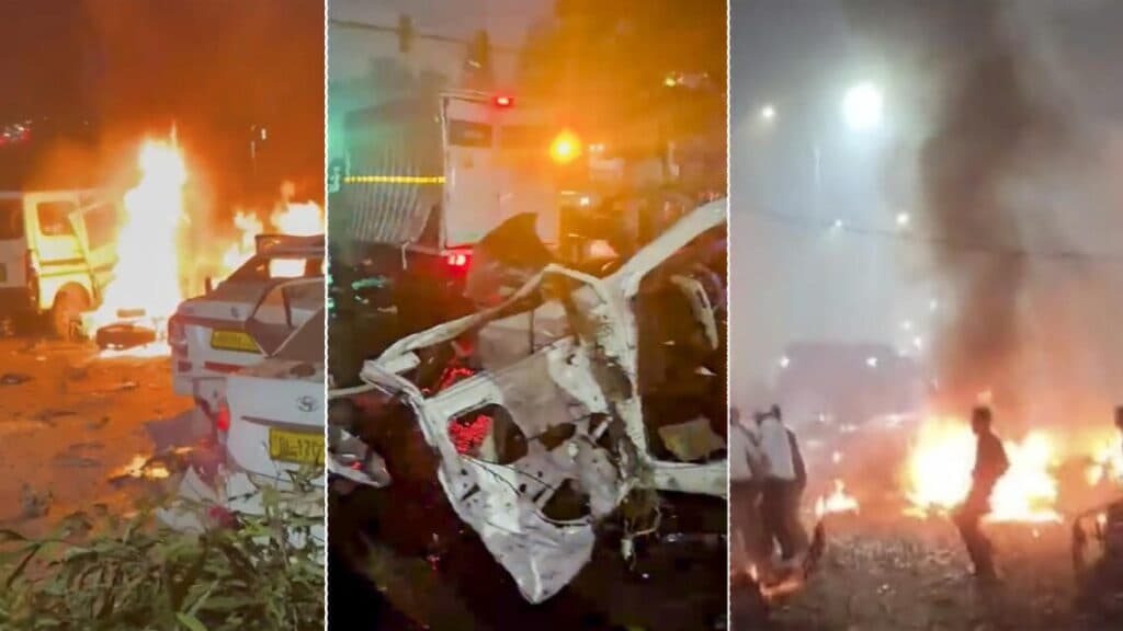 Delhi Red Fort Car Blast : दिल्ली के लाल किले के पास कार में धमाका,13 लोगों की मौत, कई घायल
