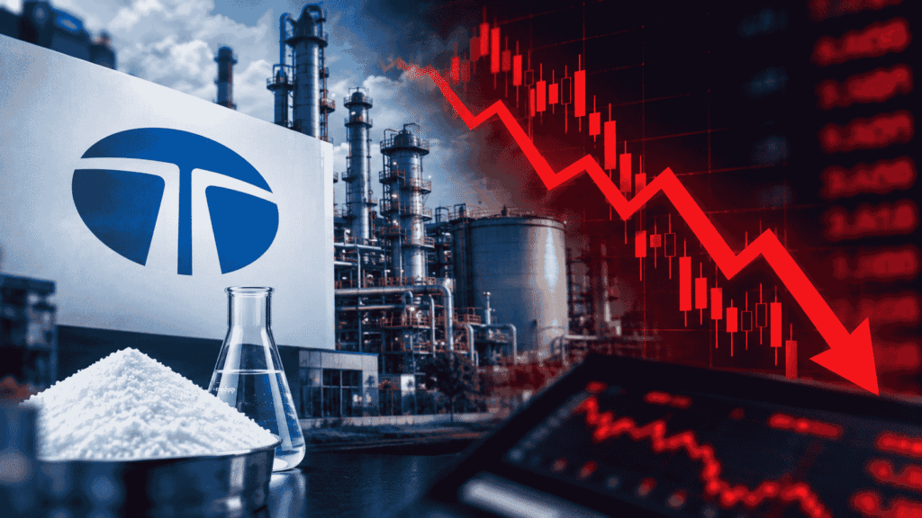 Tata Chemicals Share Fall : Why the Stock Plunged Over 11% Amid Tata Sons Boardroom Dispute