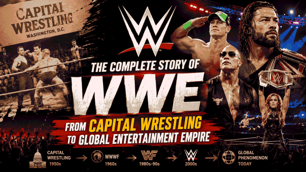 The Complete Story of WWE : From Capital Wrestling to Global Entertainment Empire