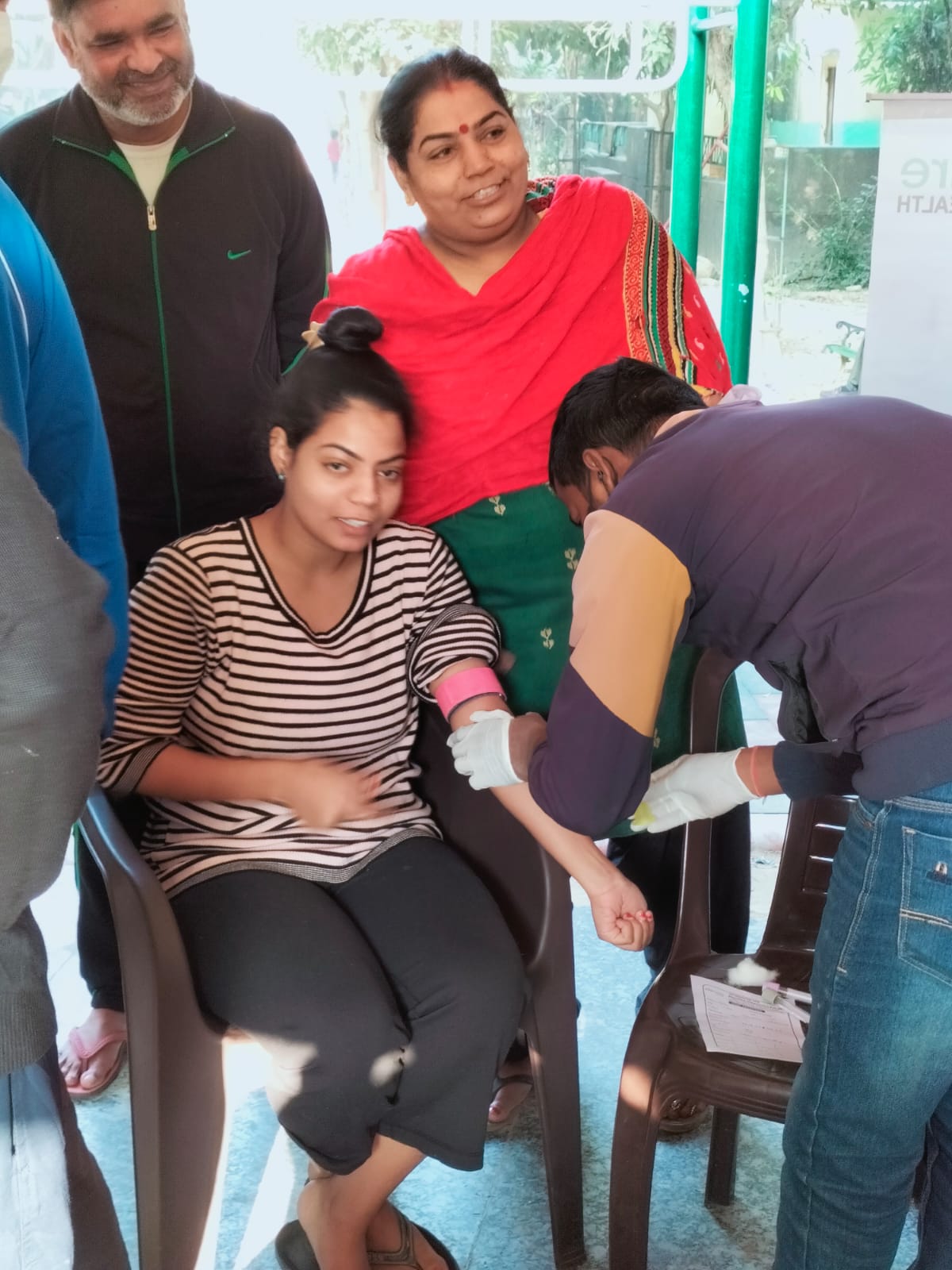 फ्री फुल बॉडी हेल्थ चेकअप कैंप का आयोजन, करीब 150 लोगों ने कराई अपनी जांच