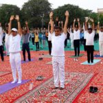 હિંમતનગર પોલીસ પરેડ ગ્રાઉન્ડ ખાતે ઉજવાયો આંતરરાષ્ટ્રીય યોગ દિવસ