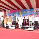 ૩૬મી નેશનલ ગેમ્સ સેલિબ્રિટીંગ યુનિટી થ્રુ સ્પોર્ટસ કાર્યક્રમની ઉજવણી કરાઈ