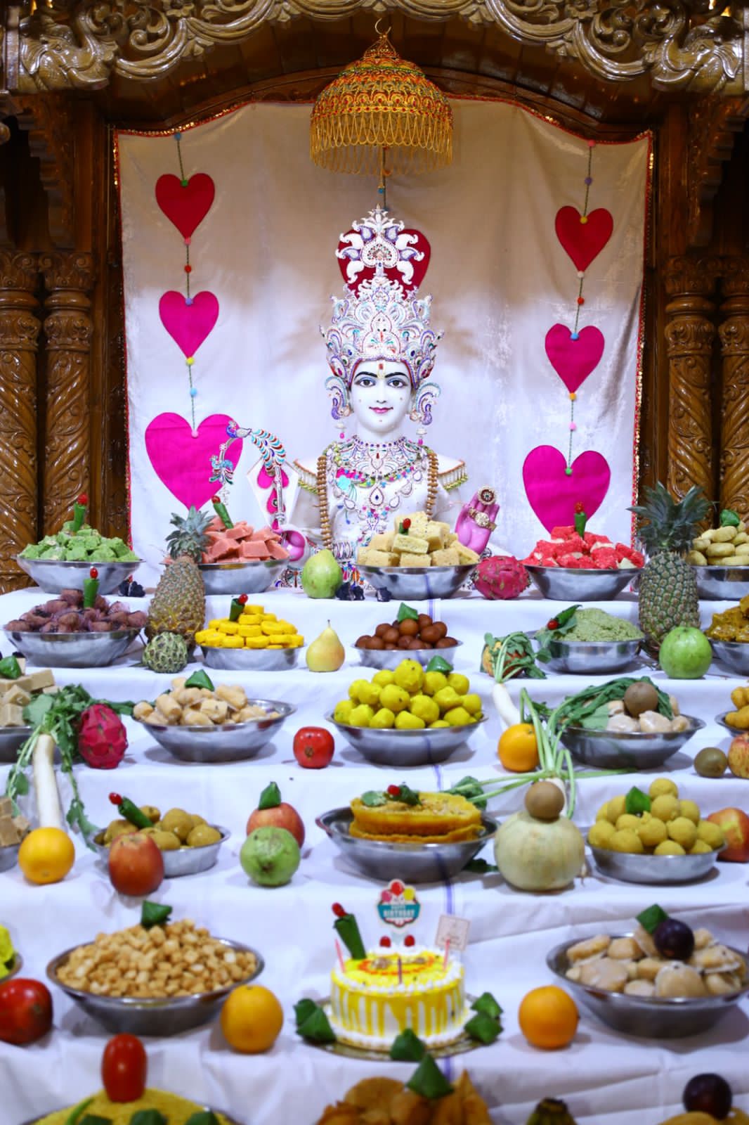 ઘનશ્યામ મહારાજના નવા મંદિરનો પ્રાણ પ્રતિષ્ઠા મહોત્સવ