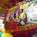 श्रीमद्भगवत कथा :”नंद घर आनंद भयो जय कन्हैया लाल की ” कथा में मनाया गया कृष्ण जन्मोत्सव