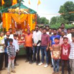 હિંમતનગર તાલુકાના તાજપુરી ગામે ભગવાન શ્રીકૃષ્ણની ભવ્ય શોભાયાત્રા આયોજિત કરાઈ