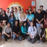 Maharshi University Journalism students