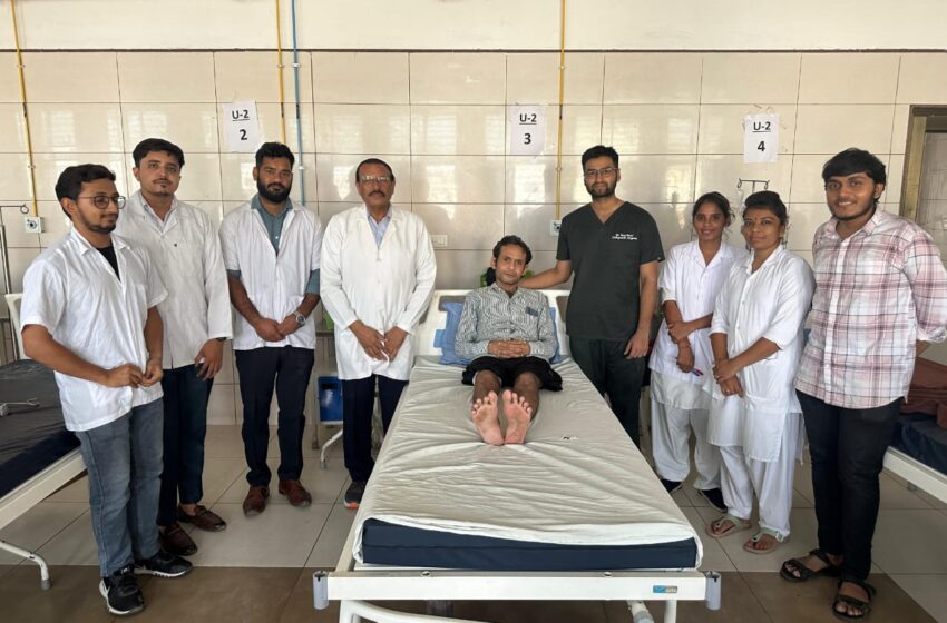  પાલનપુરની સરકારી સિવિલ હોસ્પિટલે ફેક્ચર દર્દીના નિશુલ્ક ઓપરેશન કરી માનવતા મહેકાવી