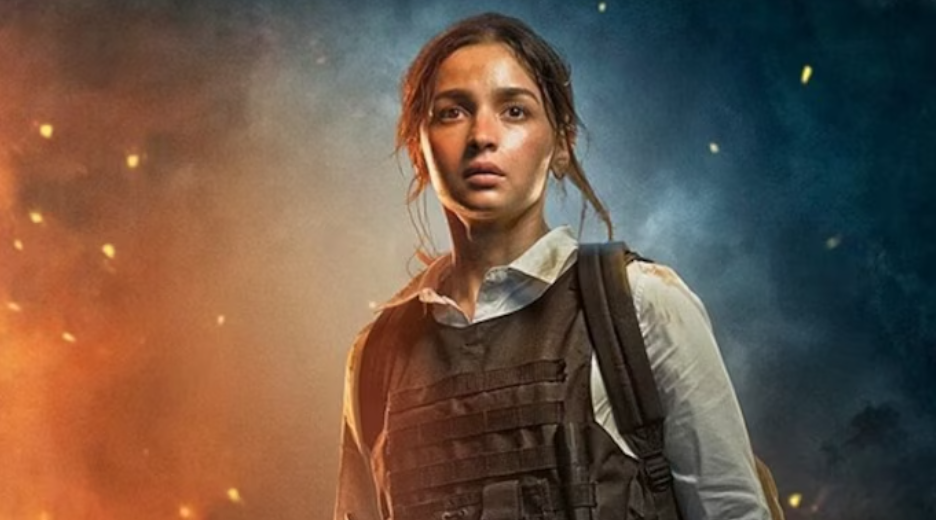 Alia Bhatt in a still from Jigra Movie