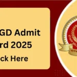 SSC GD Admit Card 2025