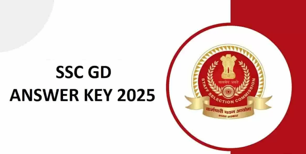 SSC GD Answer Key 2025