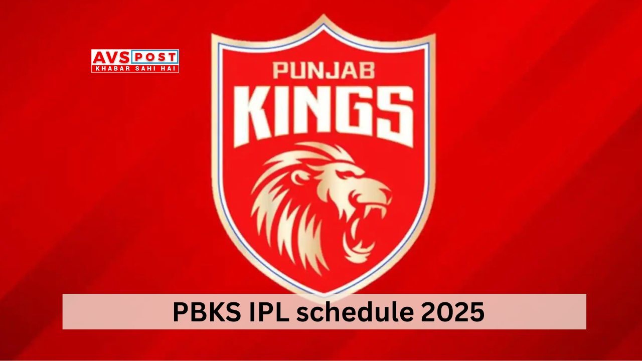 PBKS IPL Schedule
