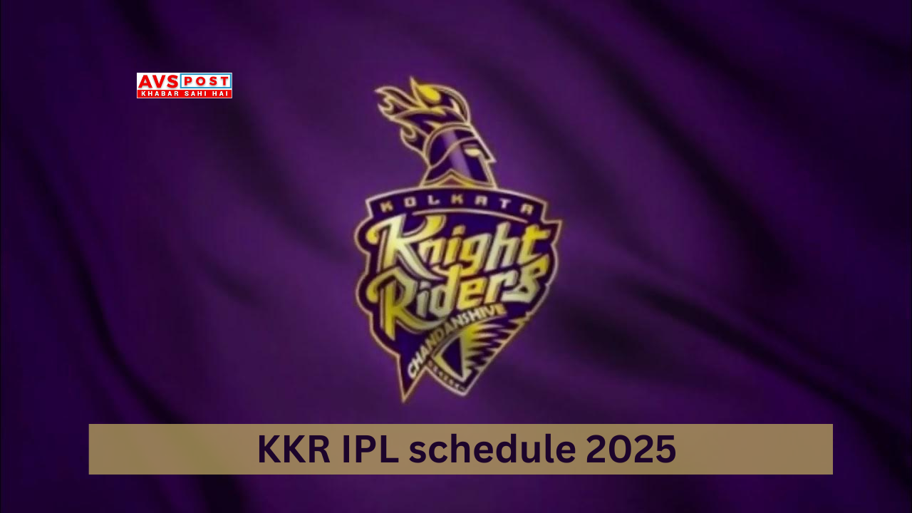 KKR IPL Schedule 2025