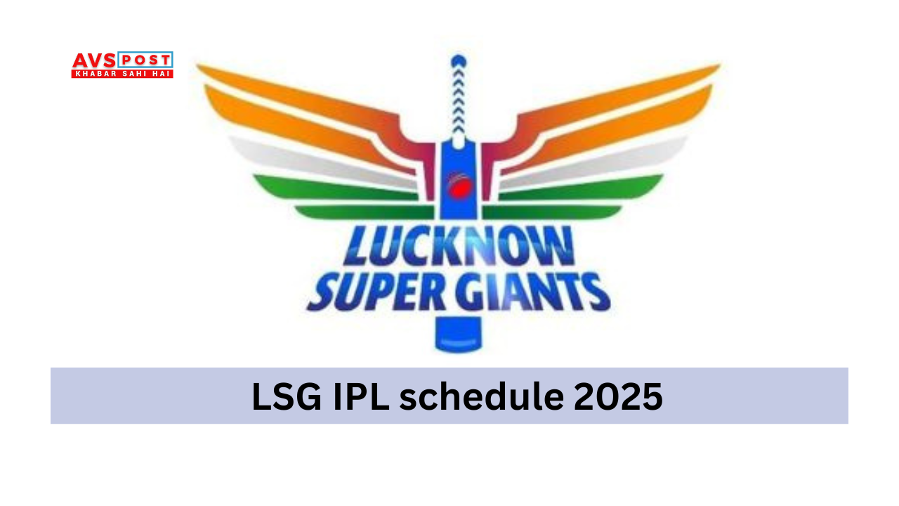 LSG IPL schedule