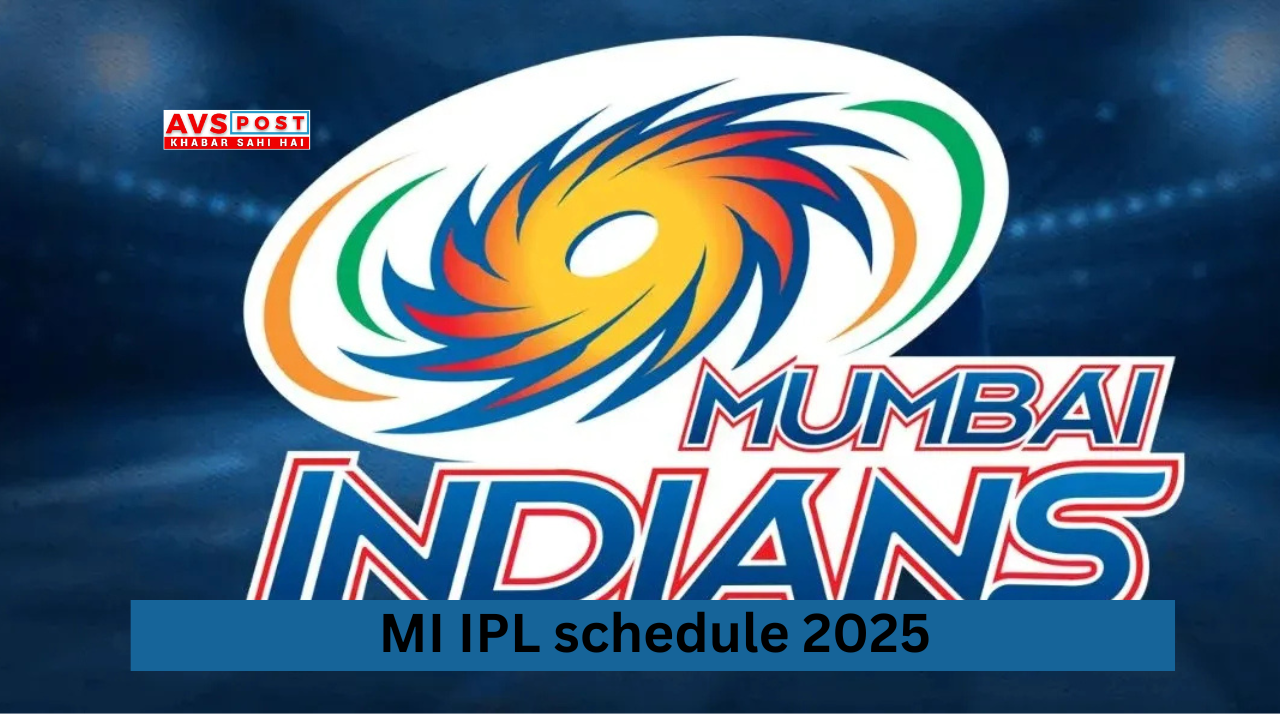MI IPL schedule