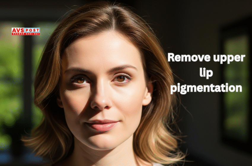 Remove upper lip pigmentation को प्राकृतिक रूप से हल्का करने के घरेलू उपाय