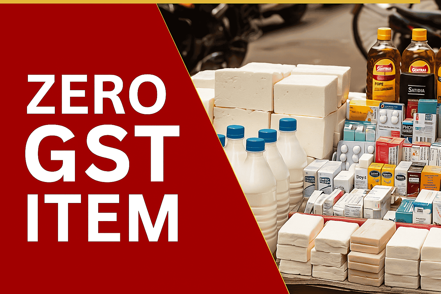 Zero GST Item