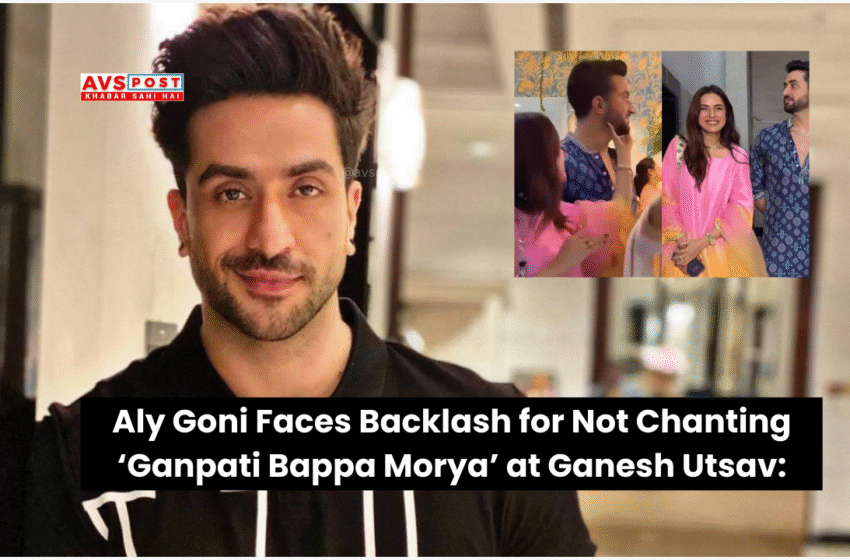 Aly Goni Faces Backlash for Not Chanting ‘Ganpati Bappa Morya’ at Ganesh Utsav : A Balanced Perspective