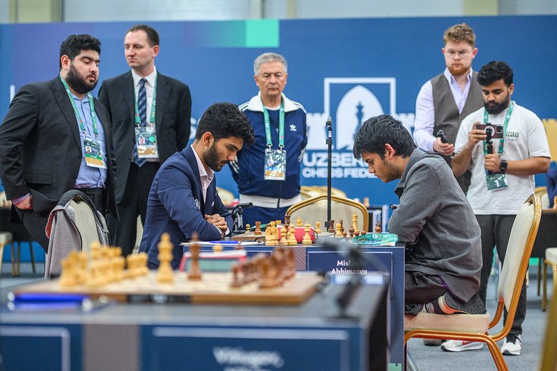 Abhimanyu Mishra Creates History : Youngest Player to Defeat World Chess Champion Gukesh