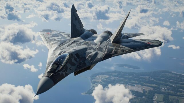 The Sukhoi Su-57 : Russia’s Bold Leap into Fifth-Generation Air Superiority