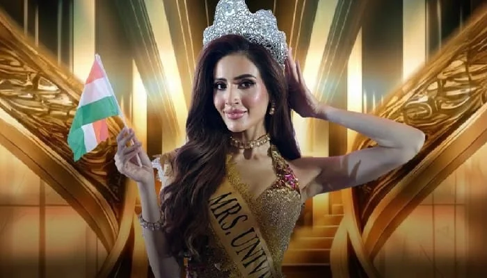 Historic Triumph : Sherry Singh Crowned India’s First-Ever Mrs. Universe 2025 Winner