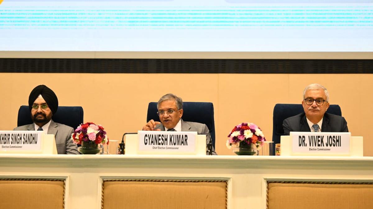 Bihar Assembly Election 2025 Date Announcement