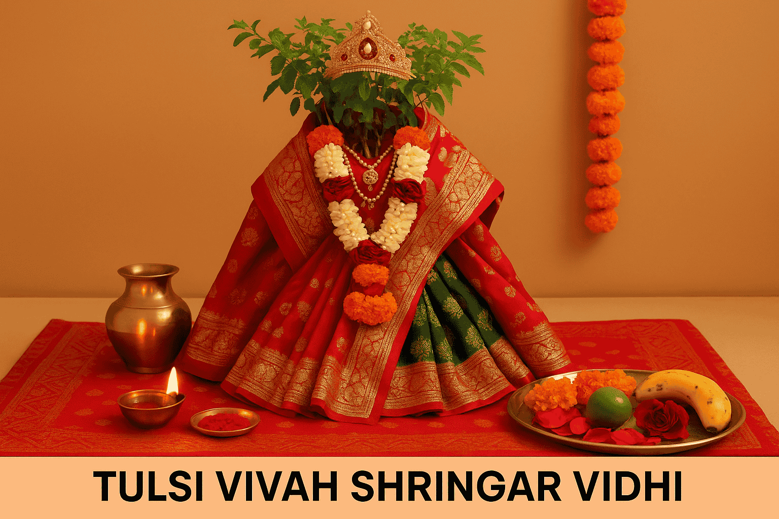 Tulsi Vivah Shringar Vidhi