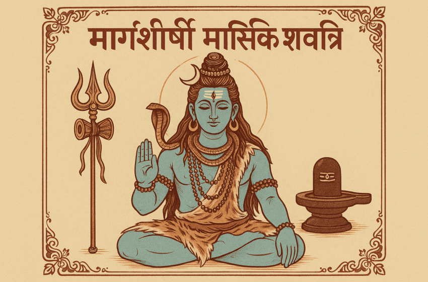  Margashirsha Masik Shivratri 2025 : पूजा का महत्व, विधि और लाभ