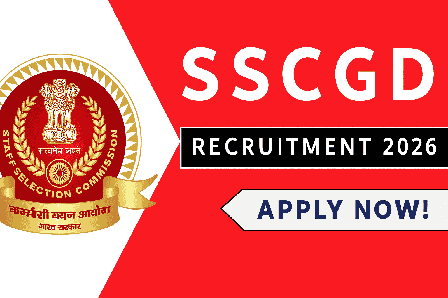 SSC GD Constable Recruitment 2026