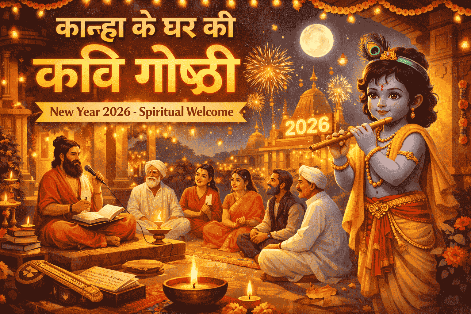 New Year 2026 Spiritual welcome