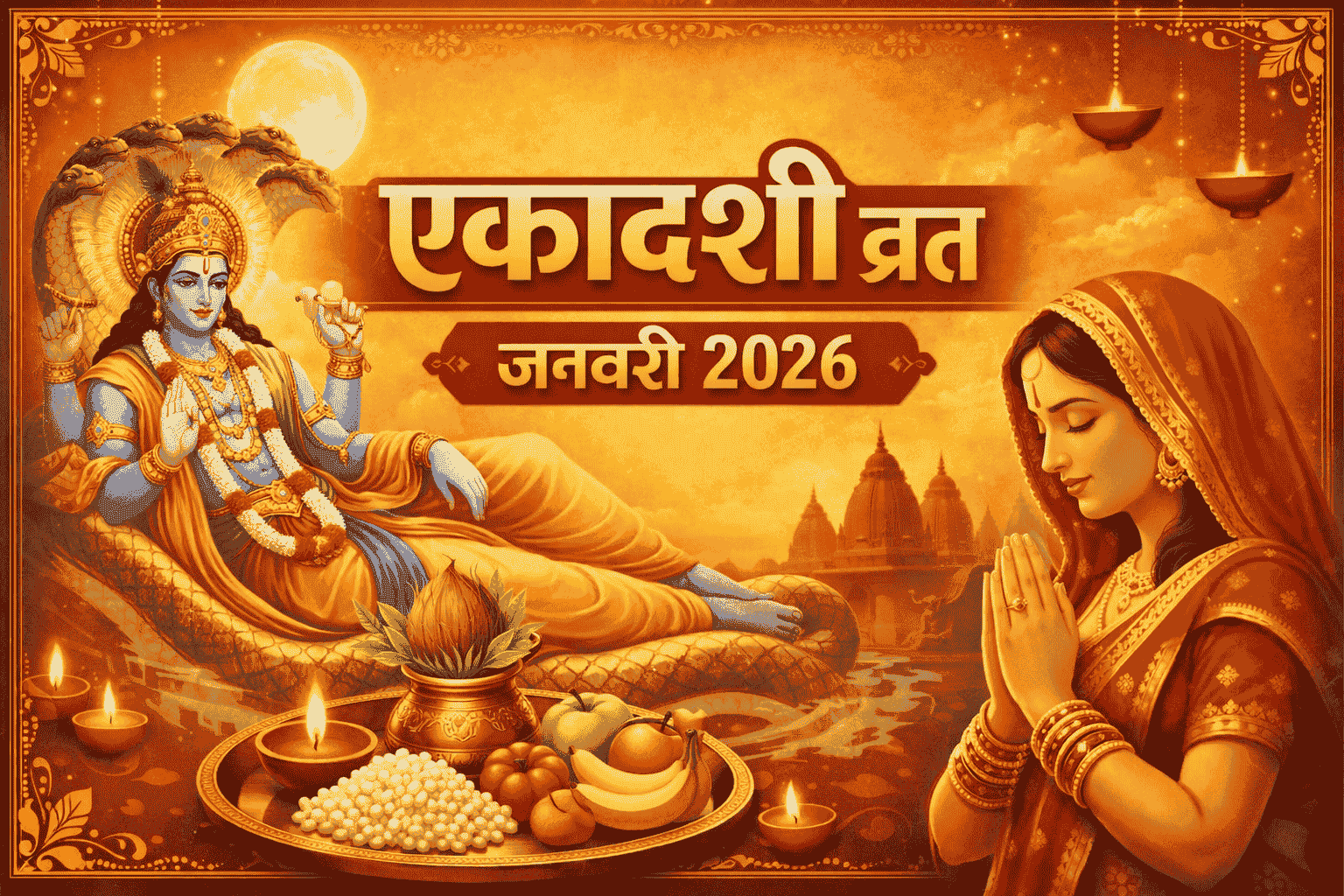 Ekadashi List January 2026