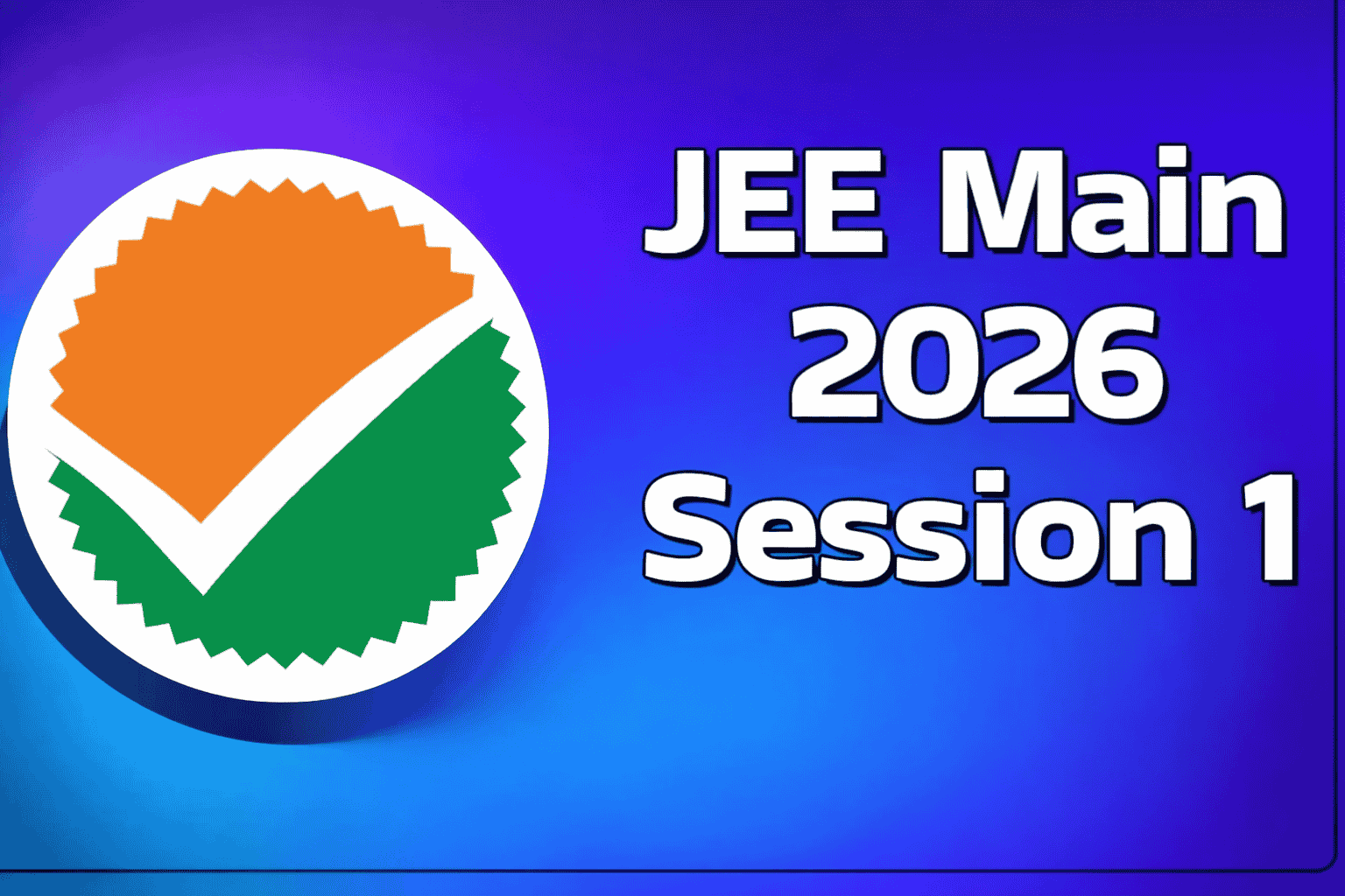 JEE Main 2026 Session 1 Exam city detail out