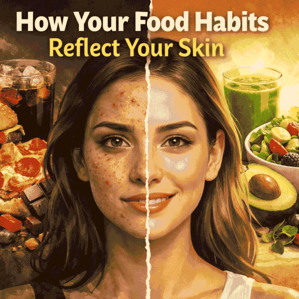How Your Food Habits Reflect Your Skin
