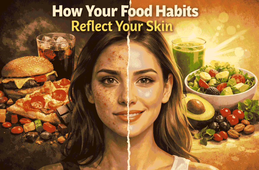 How Your Food Habits Reflect Your Skin