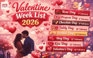 Valentine Week List 2026