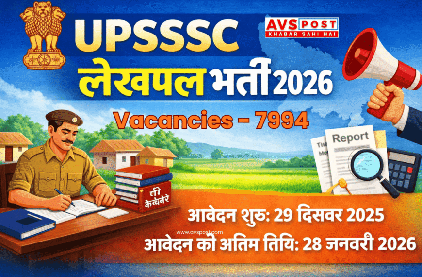 UPSSSC Lekhpal Recruitment 2026