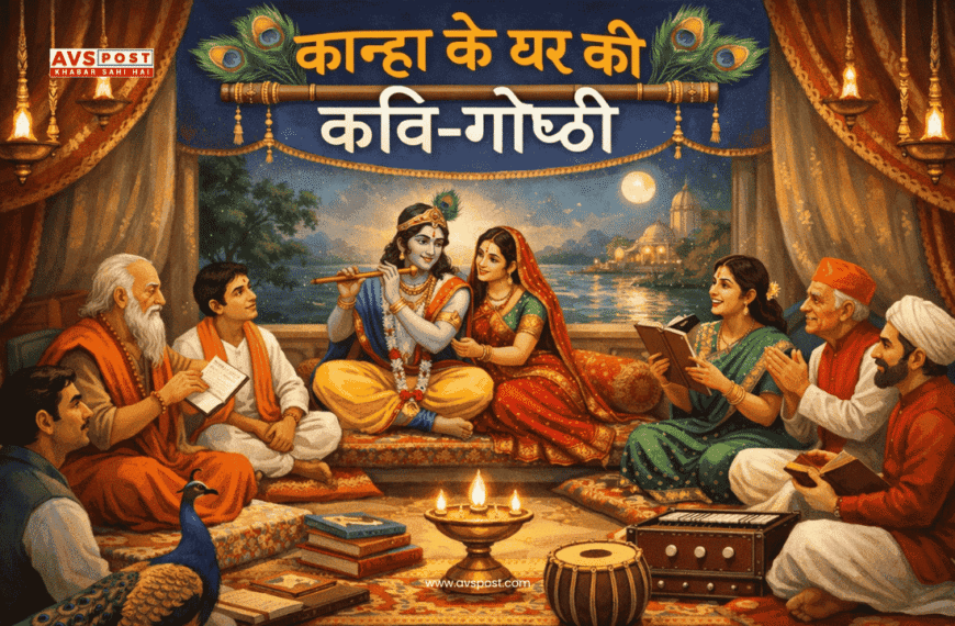 Kanha Ke Ghar Ki Kavi Goshti