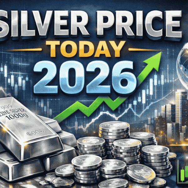 Silver price today 2026