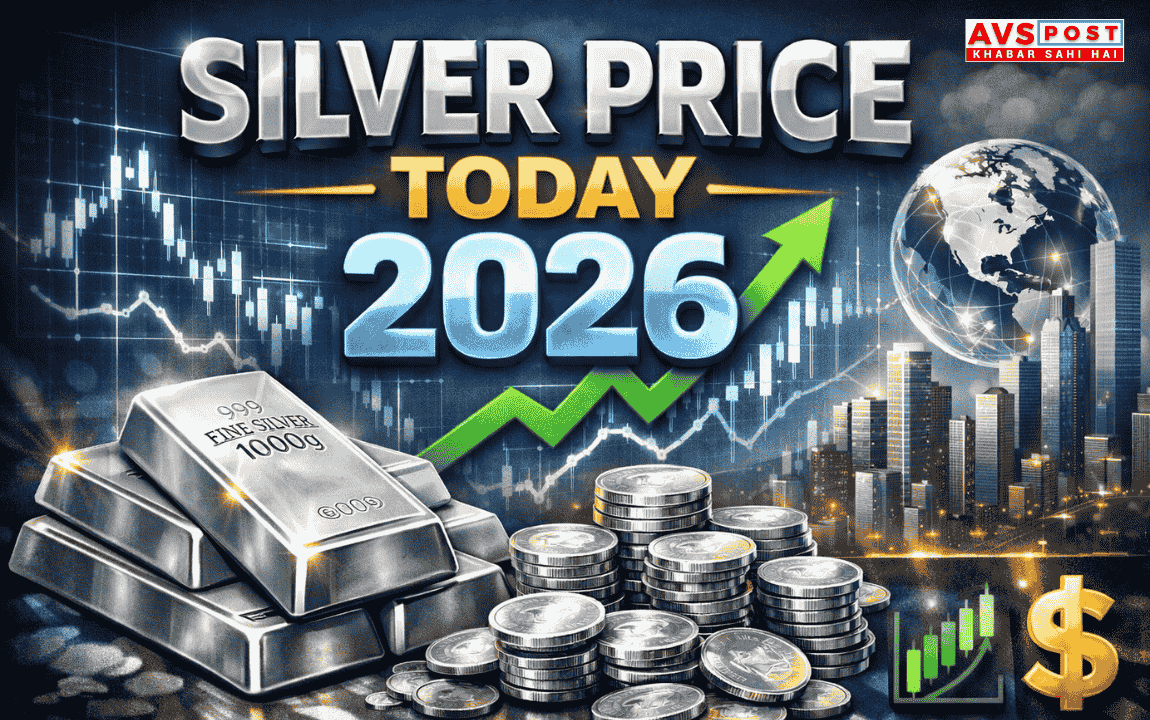 Silver price today 2026