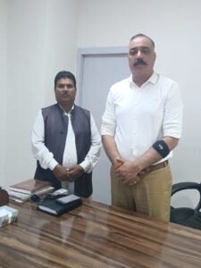 Feel The Change Foundation : Secretary JP Mandal and ACP Vivek Ranjan Rai