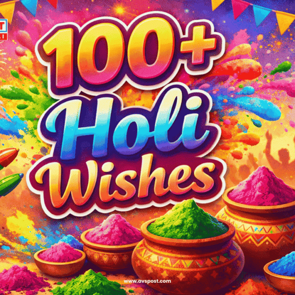 100+ Happy Holi Wishes, Messages, Quotes & Greetings in English